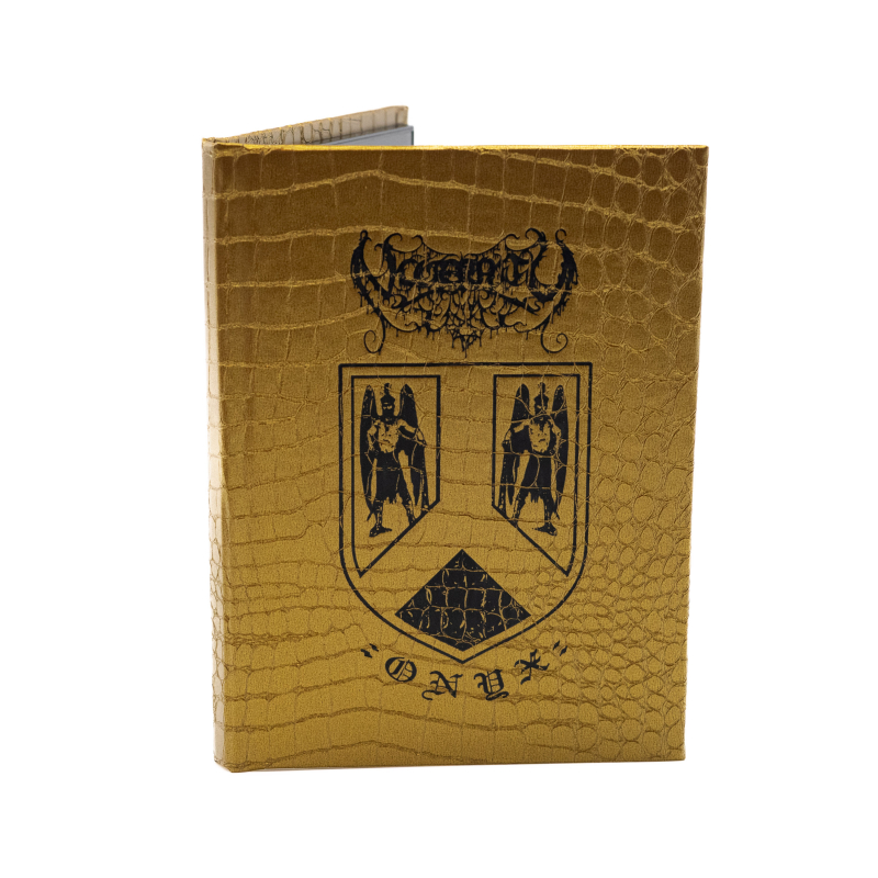 Nocternity - Onyx CD Leatherbook  |  Gold