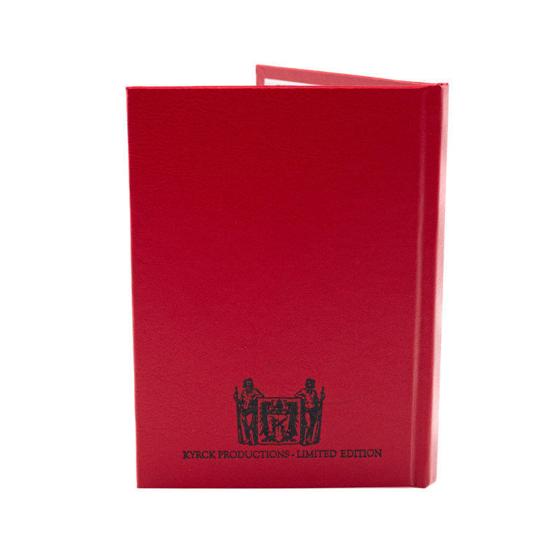 Manes - Svarte Skoger CD Leatherbook  |  Red